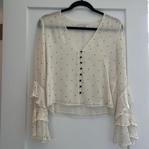 Size P (XS) intermix blouse